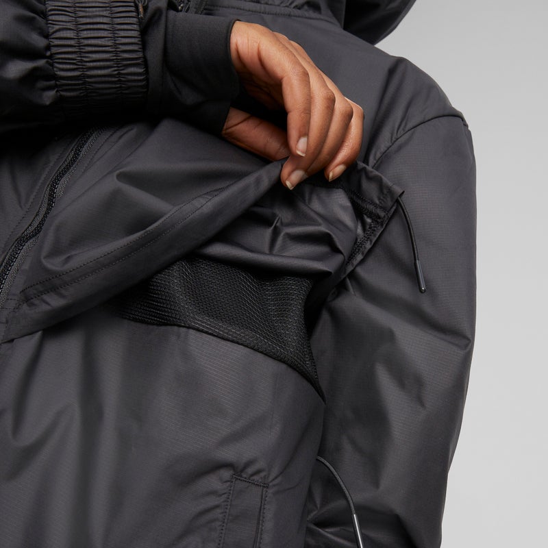 PUMA Modest Activewear Training Rain Womens Black Jacket - Image 2